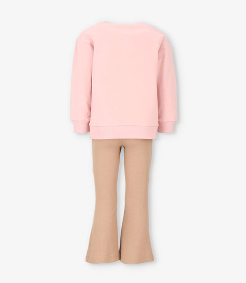 Conjunto niña con unicornio 2 años / Rosado