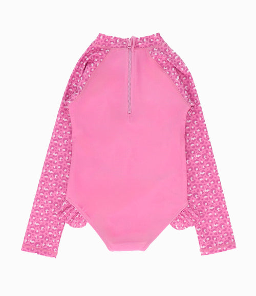 Traje De Baño niña animal print 2 años / Rosado