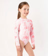 Traje de baño niña con mangas