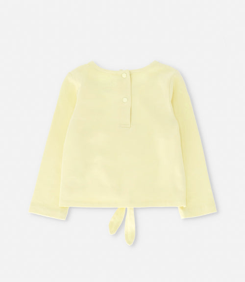 Polera bebé niña con lazo