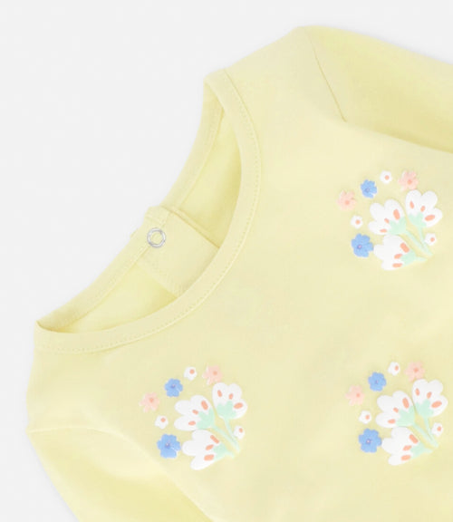 Polera bebé niña con lazo