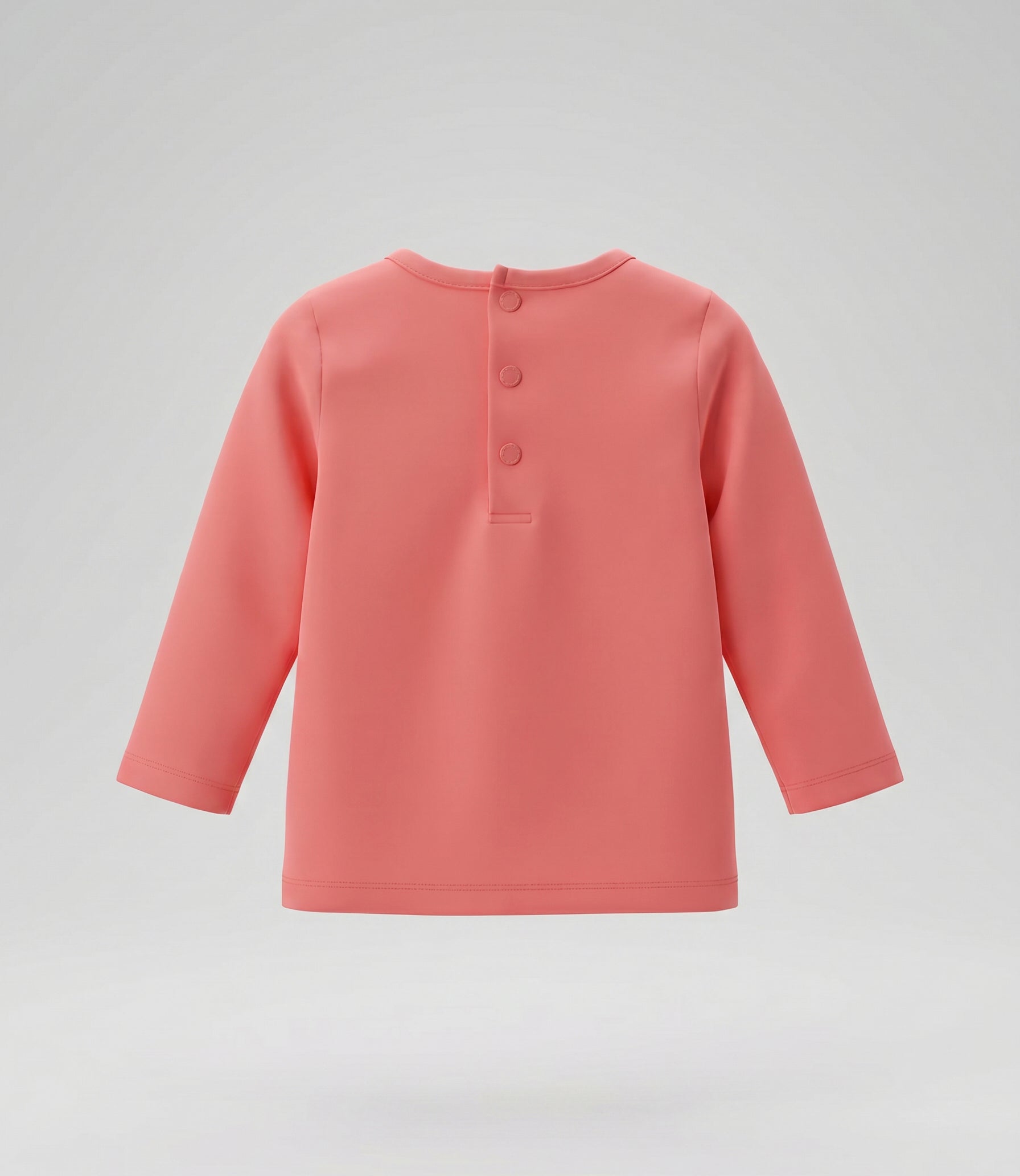 Polera bebé niña con flor 6 meses / Coral