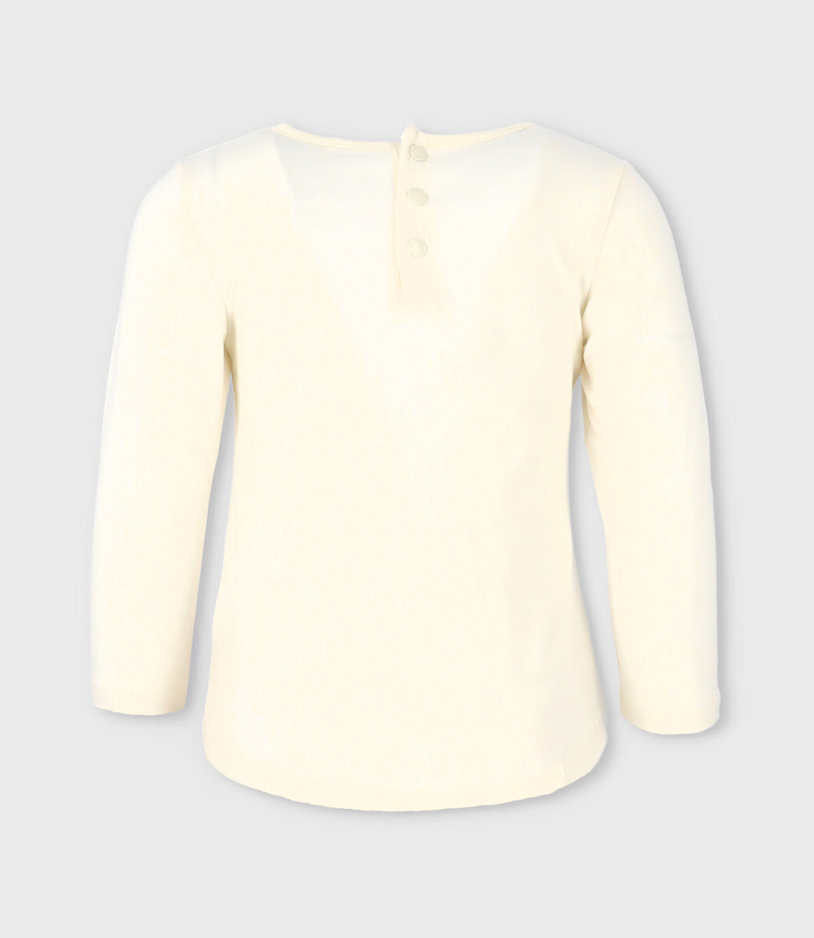 Polera bebé niña con diseño 6 meses / Blanco