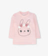 Polera bebé niña con conejo