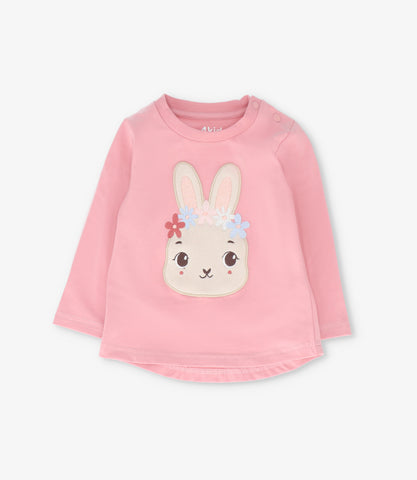 Polera bebé niña con conejo