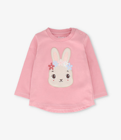 Polera bebé niña con conejo