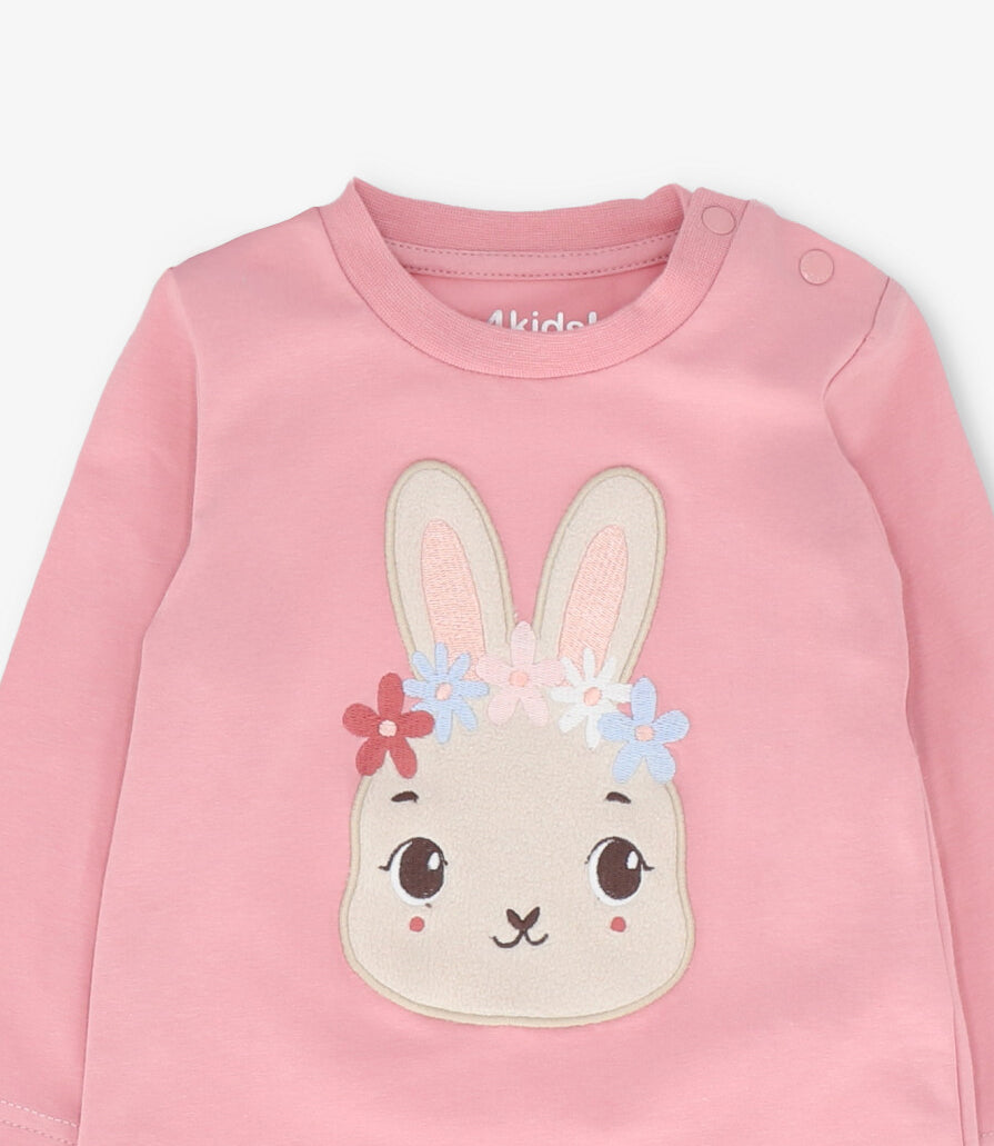 Polera bebé niña con conejo