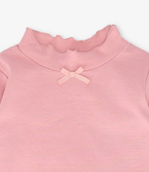 Polera bebé niña beatle 6 meses / Rosado