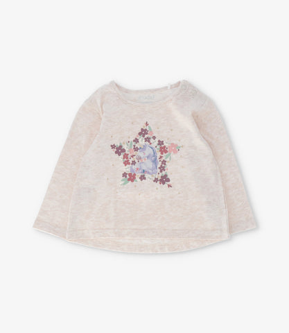 Polera bebé niña con unicornio