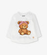 Polera bebé niña con osito