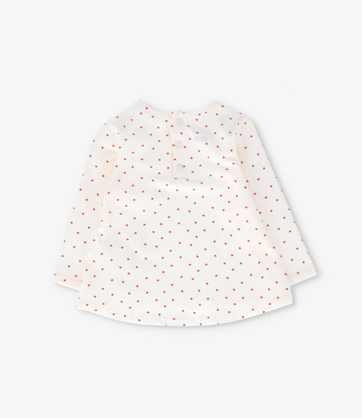 Polera bebé niña con gatito 6 meses / Crudo