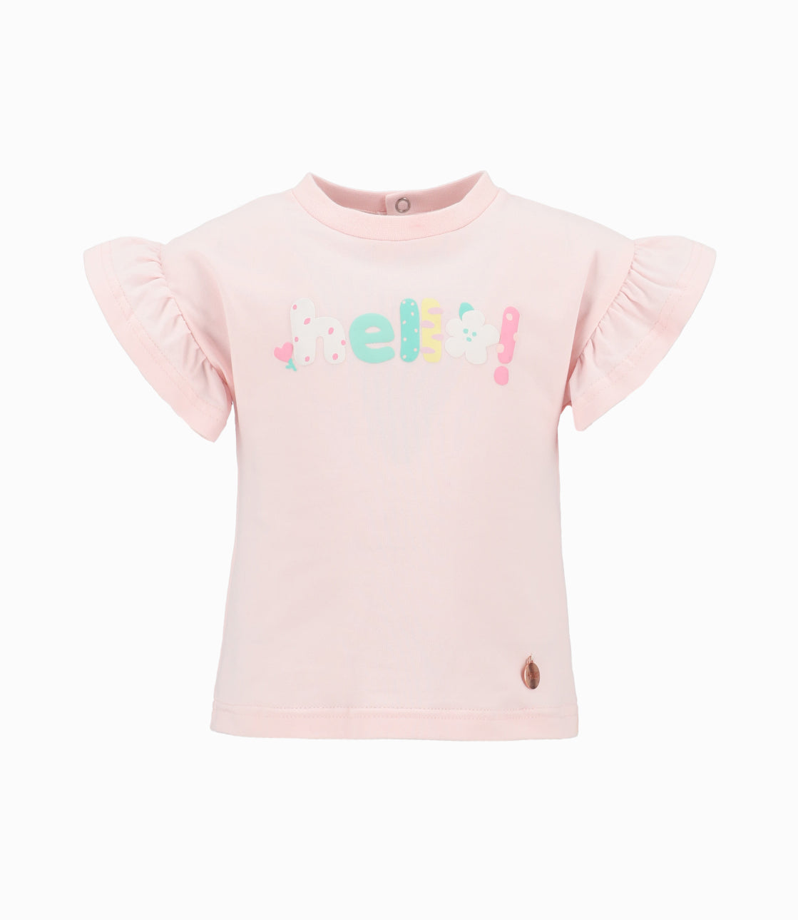 Polera Bebé Niña Con Vuelos 6 meses / Rosado