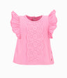 Polera Bebé Niña Con Vuelos Rosado