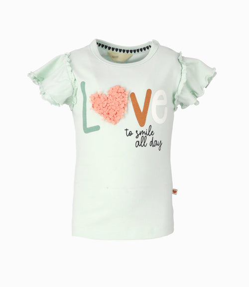 Polera bebé niña love 6 meses / Menta