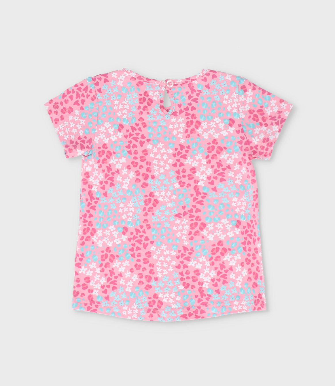 Polera bebé niña con print 6 meses / Rosado