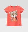 Polera bebé niña animal print