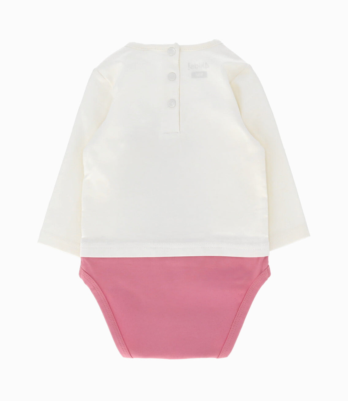Body bebé niña con polera 6 meses / Blanco