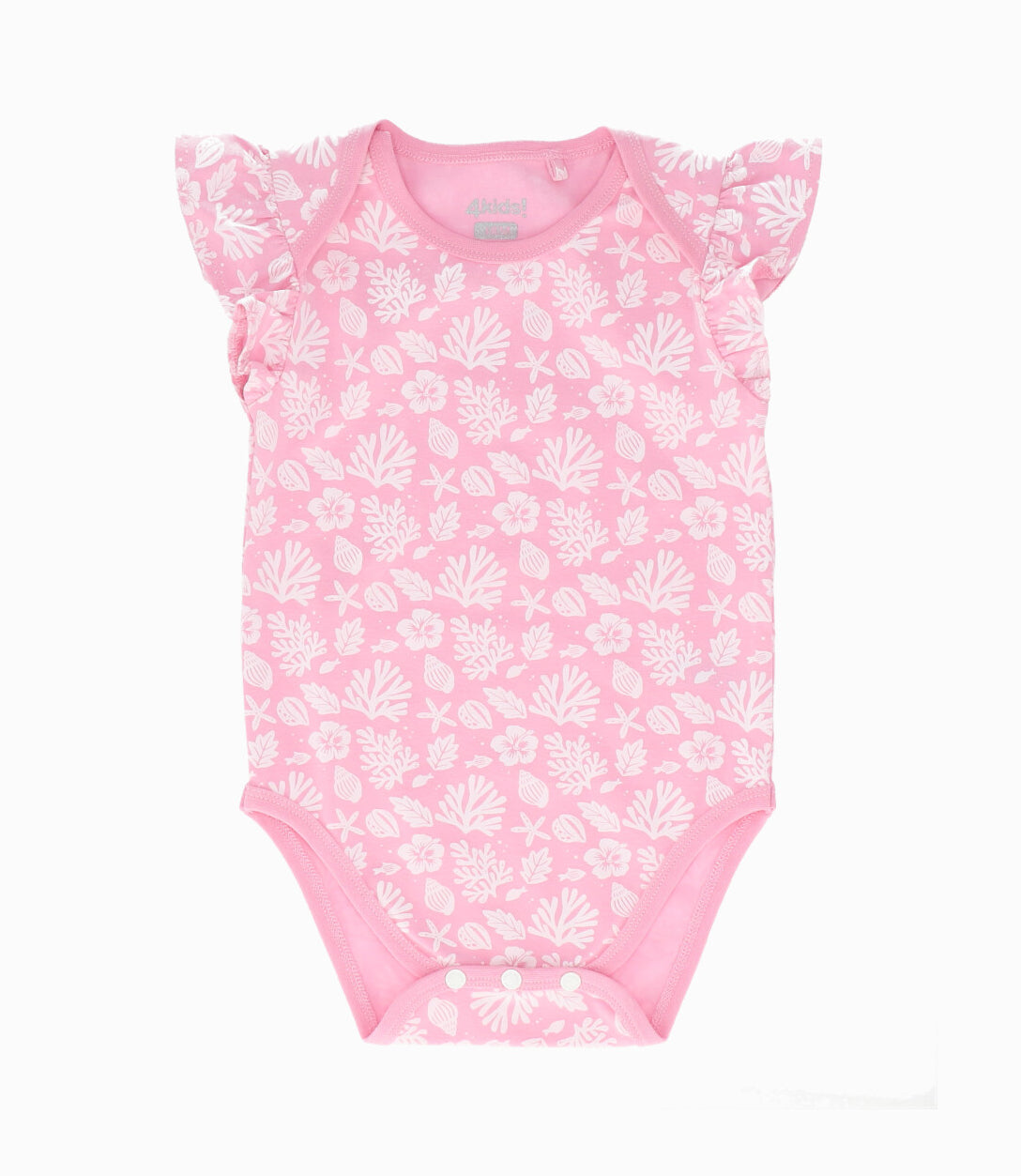 Body bebé niña con estampado 3 meses / Rosado