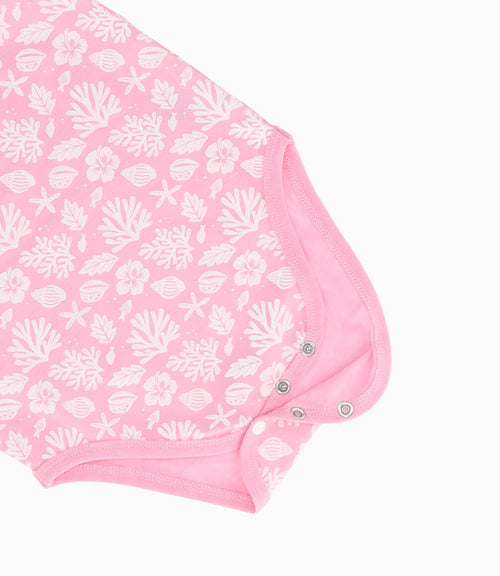 Body bebé niña con estampado 3 meses / Rosado