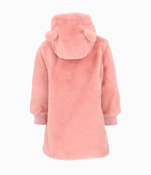 Chaqueta bebé niña con corazones 6 meses / Rosado