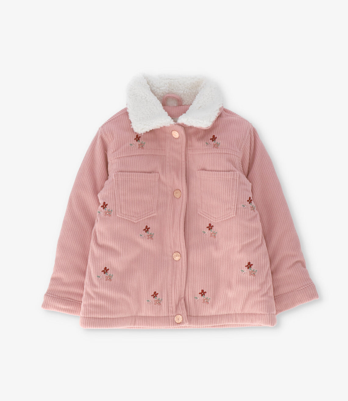 Chaqueta bebé niña con flores 6 meses / Rosado
