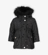Parka bebé niña corazones