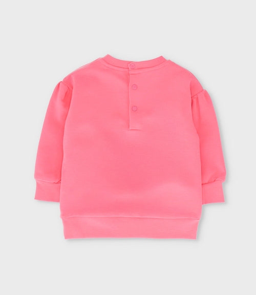 Polerón bebé niña con bailarina 6 meses / Coral