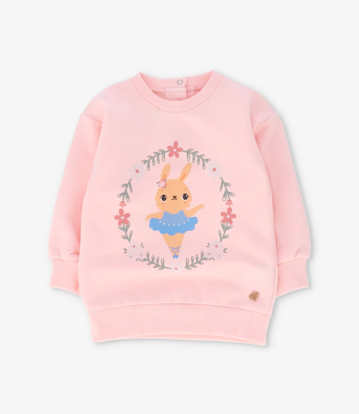 Polerón bebé niña con conejito