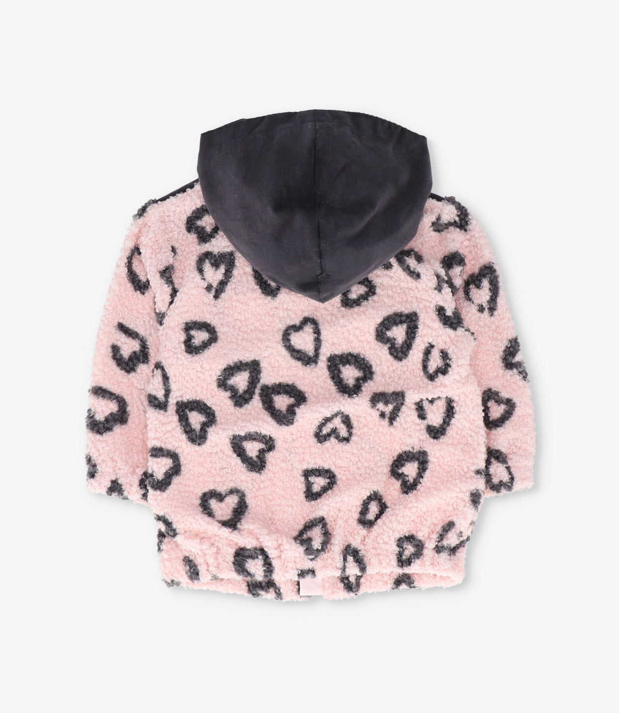 Polerón bebé niña corazones 6 meses / Rosado