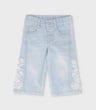 Jeans bebé niña con flores