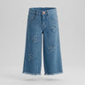 Jeans bebé niña con flores