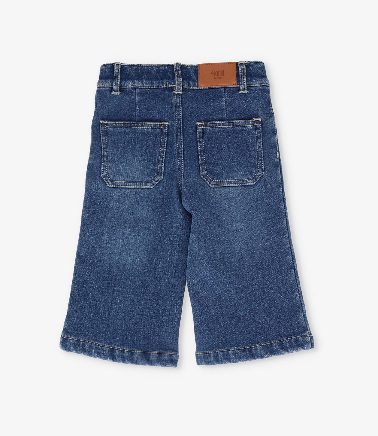 Jeans bebé niña con corazones 6 meses / Azul Marino