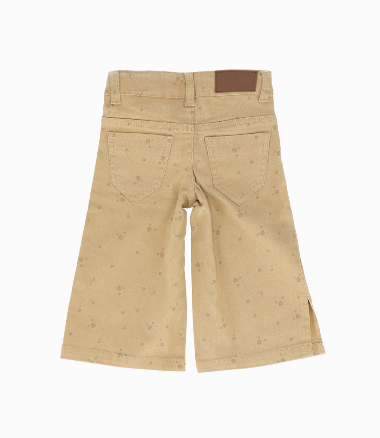 [NO PUBLICAR - GUARDADO] Pantalón Bebé Niña Con Flores 6 meses / Beige