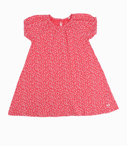 Vestido Bebé Niña Con Diseño Coral 3 meses / Coral
