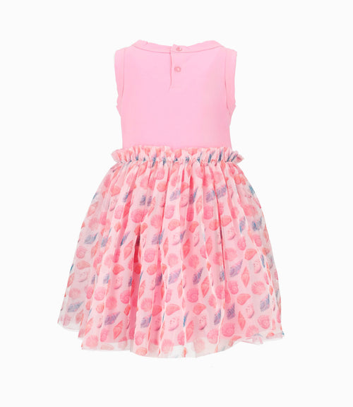 Vestido bebé niña con tull 3 meses / Rosado