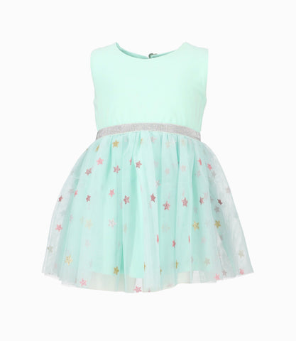 Vestido bebé niña con tul