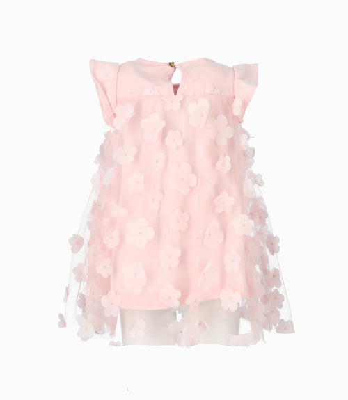 Vestido bebé niña con flores