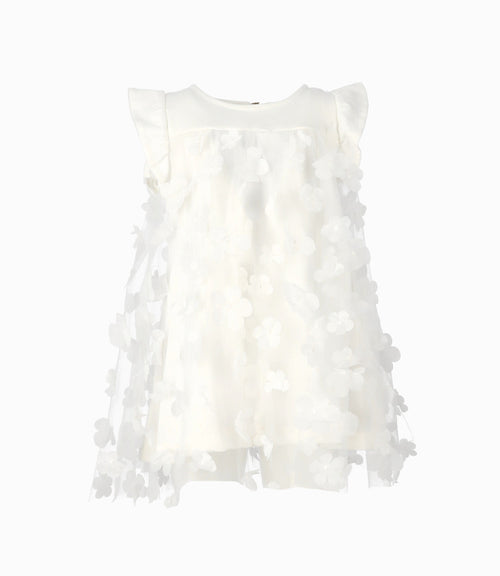 Vestido bebé niña con flores