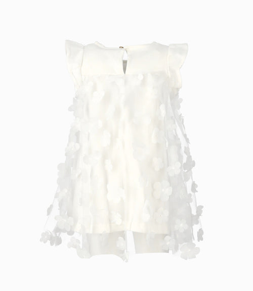 Vestido bebé niña con flores