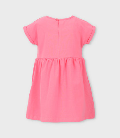 Vestido bebé niña con leopardo