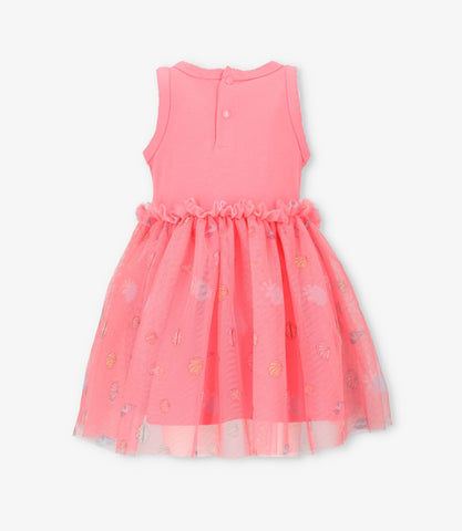 Vestido bebé niña con tul