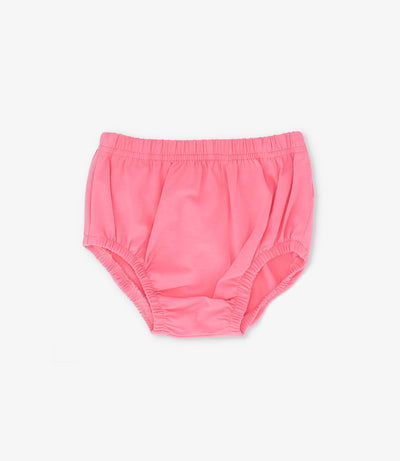 Vestido bebé niña con vuelos 6 meses / Coral