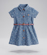 Vestido bebé niña denim