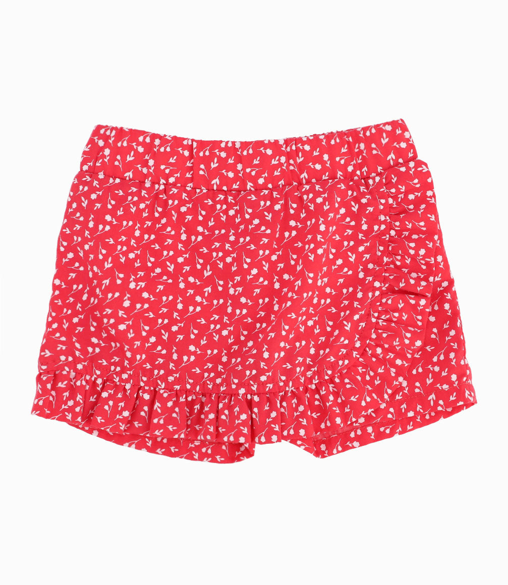 Short Bebé Niña Falda Short Coral 3 meses / Coral