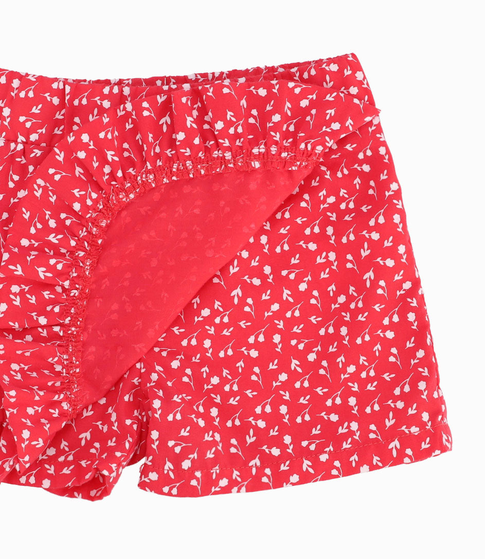 Short Bebé Niña Falda Short Coral 3 meses / Coral