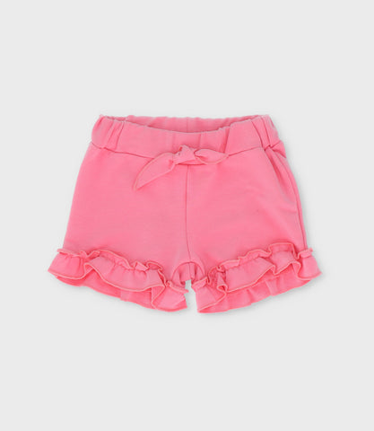 Short bebé niña con vuelos