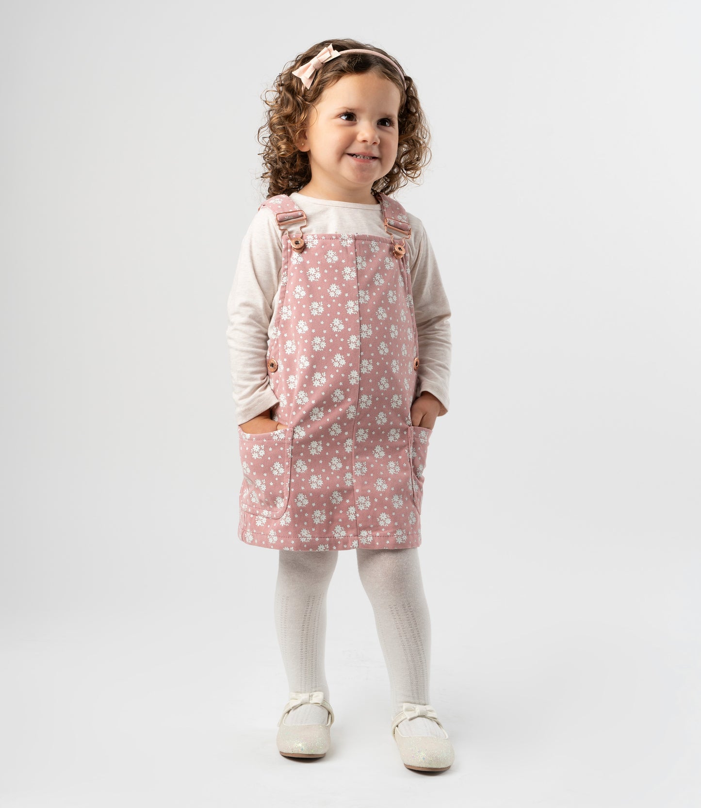 Jardinera bebé niña jumper