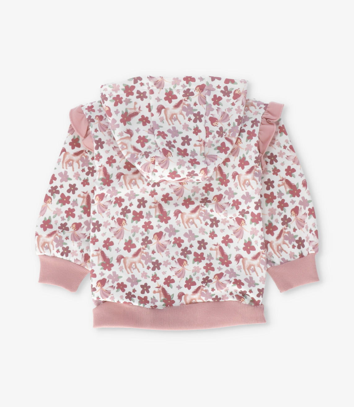 Buzo bebé niña con flores 6 meses / Rosado