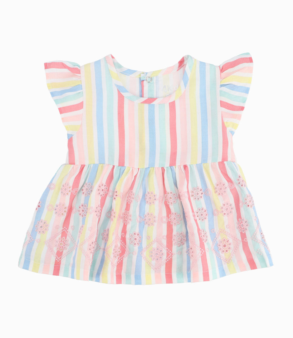 Conjunto Bebé Niña Con Vuelos Varios 3 meses / Varios