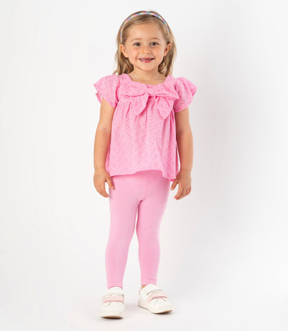 Conjunto bebé niña con lazo